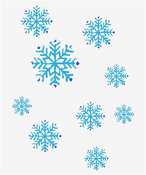 Blue Snowflake Png Clipart - Picture-Ideas