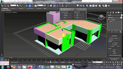 3ds max tutorial - architectural modeling (4-3) - YouTube