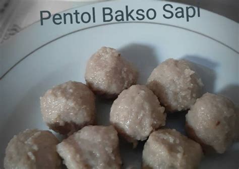 Resep Pentol Bakso Sapi oleh NayNay - Cookpad