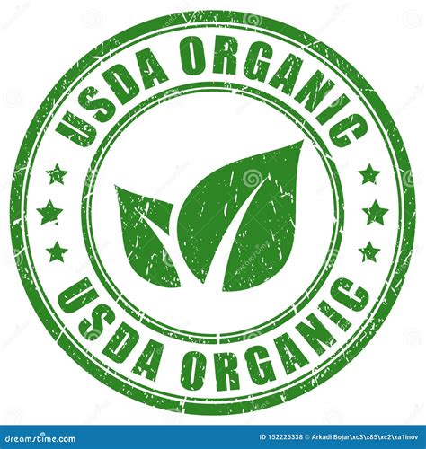 USDA Organic Sign. Eco Label In Flat Style. Natural, Eco, Bio, Food Products Label Stamp. Stamp ...