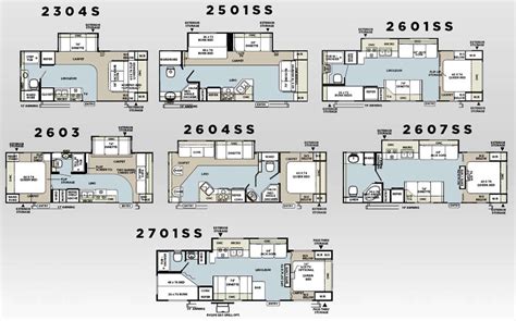 Forest River Rockwood Floor Plans - floorplans.click