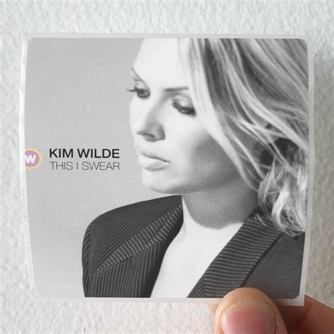 Kim Wilde This I Swear Album Cover Sticker