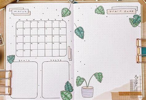 Bullet Journal Design Ideas