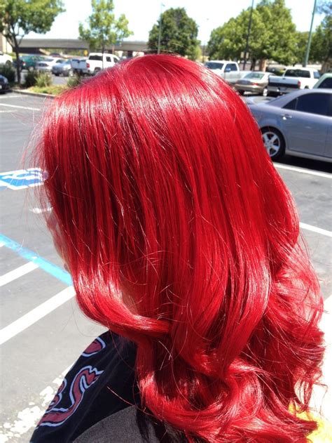 38 best Bright red and curly hair images on Pinterest | Red hair, Colourful hair and Hair color