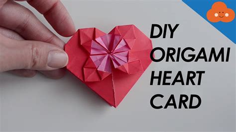 DIY Origami Heart Card YouTube 25020 | Hot Sex Picture