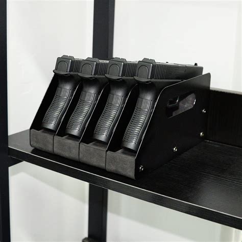 Adoreal Gun Rack for Pistol, Handgun Rack for Gun Safe Gun Cabinet Storage, Gun Safe Organizer ...