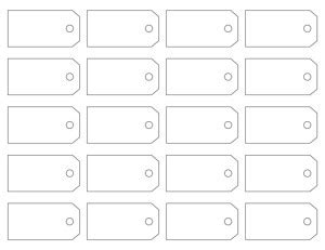 Printable Price Tag Templates | Make Your Own Price Tag Labels