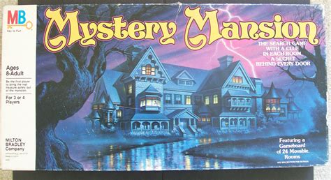 Vintage Board Game of Mystery Mansion – All About Fun and Games