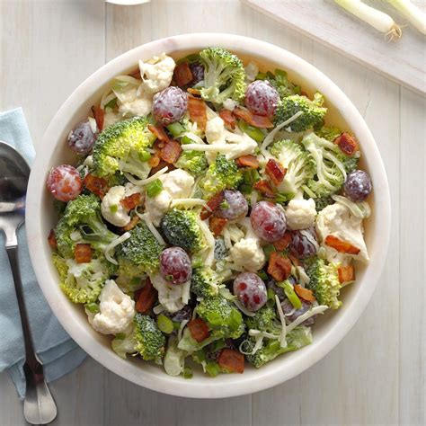 Healthy Cauliflower Broccoli Salad