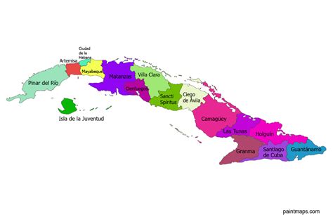 Download, Free Cuba Vector Map (EPS, SVG, PDF, PNG, Adobe Illustrator ...