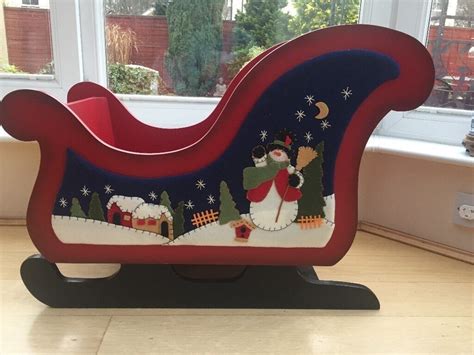 Decorative Wooden Christmas Sleigh | in Woking, Surrey | Gumtree