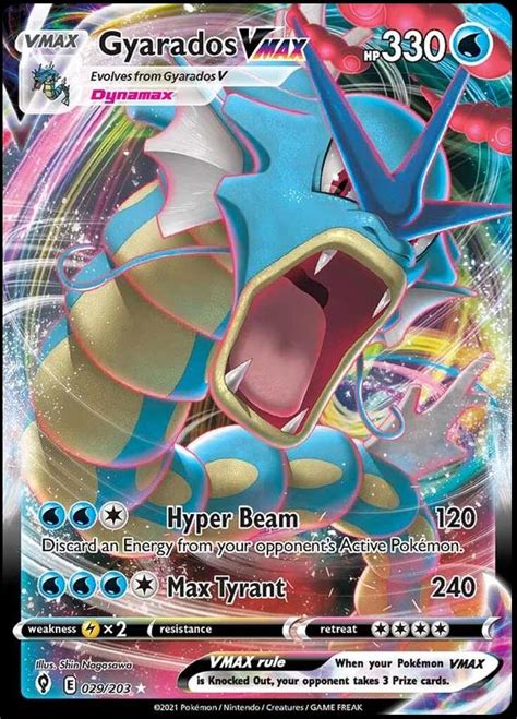 Gyarados VMAX #29 Prices | Pokemon Evolving Skies | Pokemon Cards