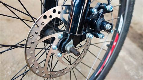 How To Install Disc Brake in Any Cycle | Cheapest Disc Brake for ...