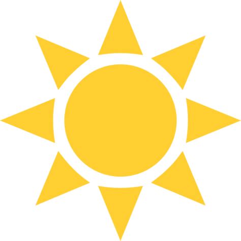 "Sun symbol" Emoji - Download for free – Iconduck