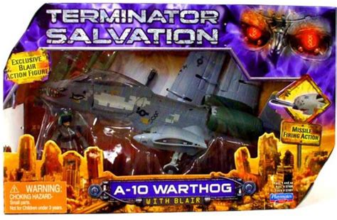 Terminator Salvation A-10 Warthog 34 Action Figure Vehicle Playmates - ToyWiz