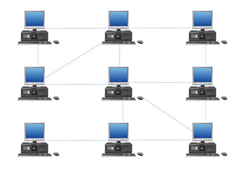 Bus Network Topology | Hotel Network Topology Diagram | Bus network topology diagram | Bus ...