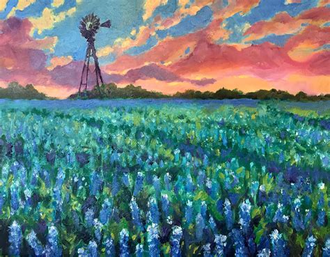 Texas Hill Country Landscape 11x14 oil on canvas. I don’t really paint landscapes, but I love ...