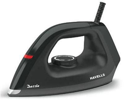 HAVELLS Dazzle 1100 W Dry Iron (Black) - JioMart