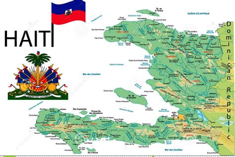 Republic of Haiti Map