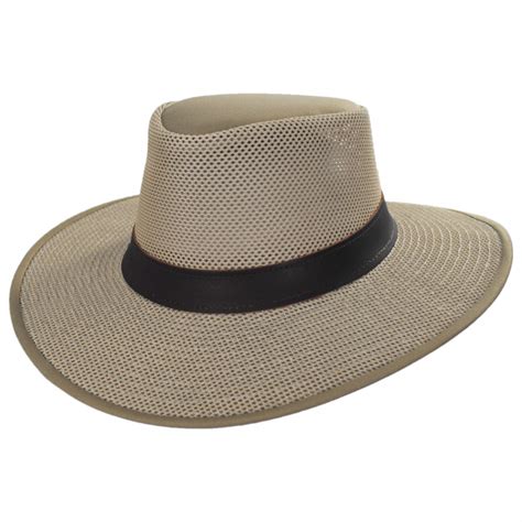 Henschel Adventurer Crushable Mesh Outback Hat Sun Protection