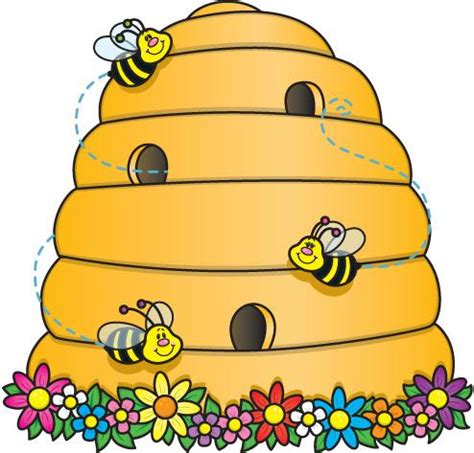 Beehive Drawing - ClipArt Best