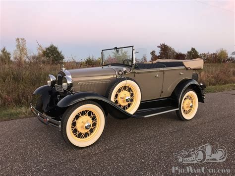 Car Ford Model A Std. 4dr. Phaeton 1930 for sale - PreWarCar