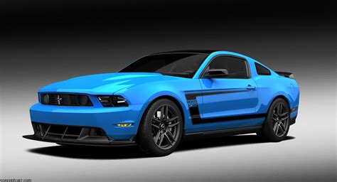 2012 Ford Mustang Grabber Blue Boss 302 Laguna Seca News and Information