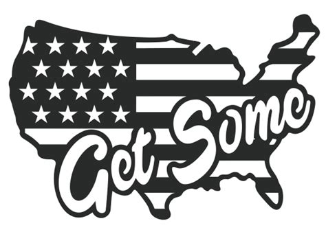 free american flag vector DXF file format download - Free Vector