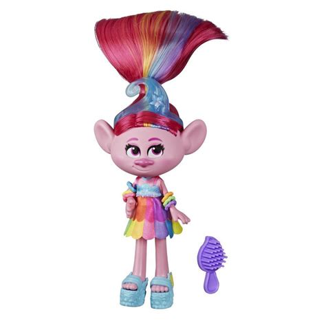 DreamWorks Trolls World Tour Glam Poppy Fashion Doll