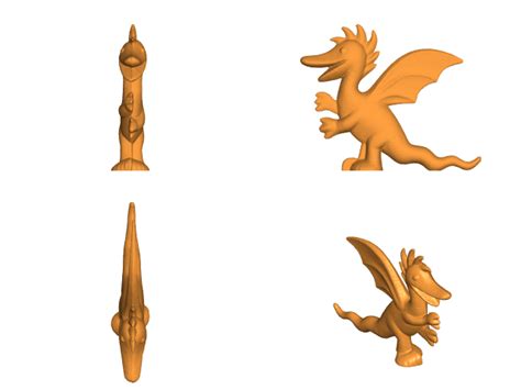 Free STL file dragon 05 🐉・3D printer design to download・Cults