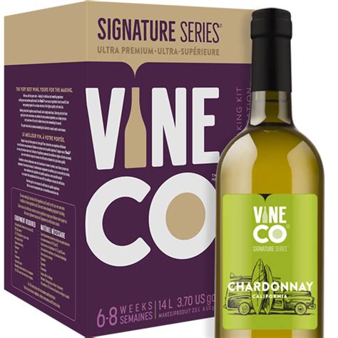 California Chardonnay Wine Making Kit - VineCo Signature Series™ | MoreBeer