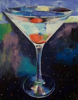 Bombay Sapphire Martini by Michael Creese