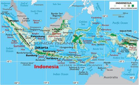 Jakarta Indonesia Map