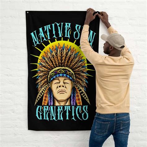 Native Sun Genetics Flag/ Banner - Cartier Crops