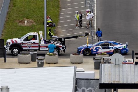 Kyle Larson talks about escaping his extremely dangerous crash at Talladega