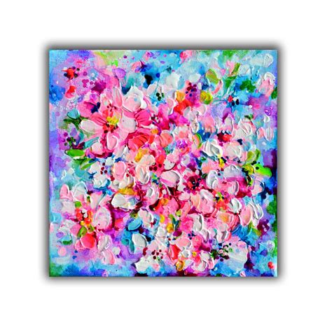 Sakura - Cherry Tree Blossom Acrylic painting by Soos Roxana Gabriela | Artfinder