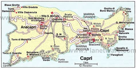 Image result for tourist map of capri | Capri italy, Tourist map, Italy map