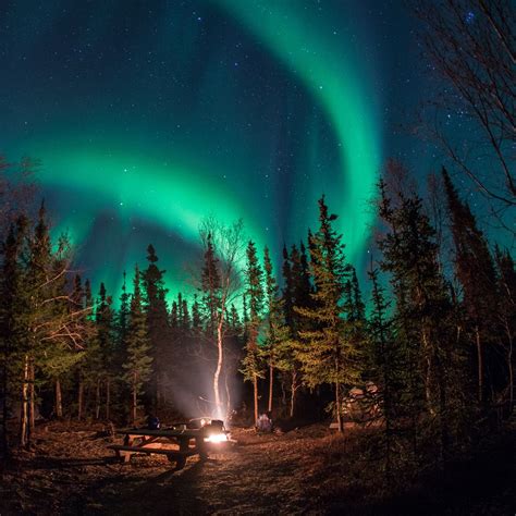 Aurora above our campground in the arctic circle. [Alaska] | Arctic circle, Life is an adventure ...