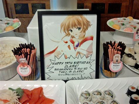 Japanese Anime Birthday Party Ideas - Birthday Party 13th Themed Anime ...