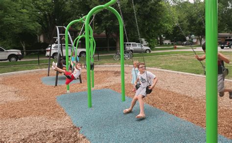 Fairview Park Playground - Swings - Upland Design