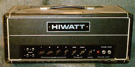 Hiwatt amps