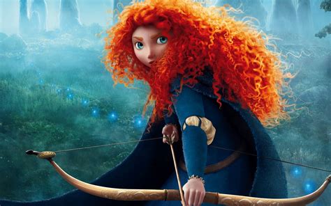 Brave Princess Merida Archer HD Wallpaper ~ Cartoon Wallpapers