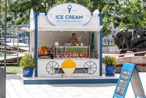 Creative Outdoor Ice Cream Kiosk Design Ideas