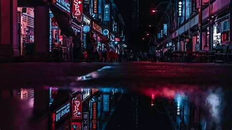 Neon City Aesthetic Wallpapers - Top Free Neon City Aesthetic ...