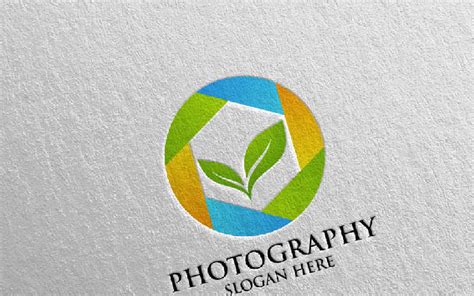 Nature Camera Photography 55 Logo Template - TemplateMonster