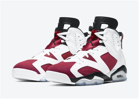 Air Jordan 6 Carmine 2021 Release Date CT8529-106 - SBD