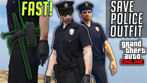 GTA 5 Online How To Save Cop/Police Outfit Easy | Summer Special After Patch 1.54 Clothing ...