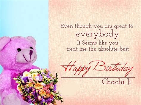 90+ Happy Birthday Wishes For Chachi - Messages, Quotes, Images, Cards And Status - The Birthday ...