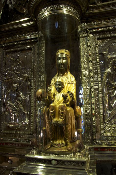 The Black Madonna at Montserrat African Crown, Barcelona Pictures ...