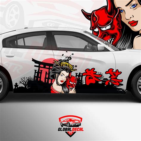 Update more than 70 car decals anime super hot - in.cdgdbentre